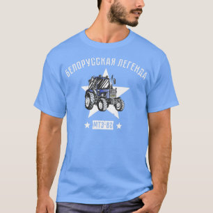 T-shirt Biélorussie Tracteur Bauer Tracteur agricole
