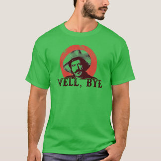 T-shirt Bien Bye en pochoir noir