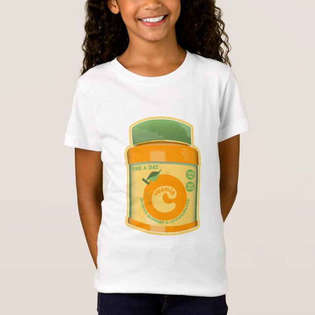 T-Shirt Bien-être vitamine C (Devant)