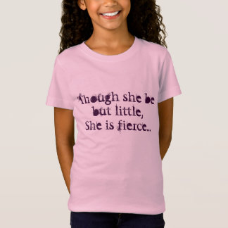 T-Shirt bien qu'elle soit mais peu, elle est féroce