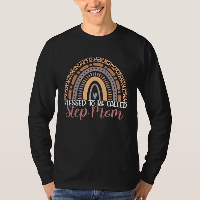 T-shirt Bienheureuse d'être appelée belle-mère papillon de (Devant)