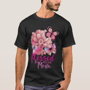 T-shirt Bienheureuse d'être appelée maman Fête des mères 2