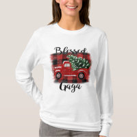Bienheureux Camion Rouge Gaga Vintage Arbre de Noë