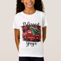 Bienheureux Camion Rouge Yaya Arbre de Noël
