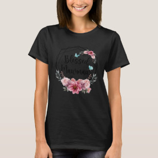 T-shirt Bienheureux Mawmaw avec Fête des Mères Florales 20
