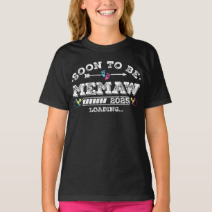 T-shirt Bientôt à être Maw 2025 Chargement fille