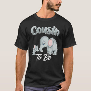T-shirt Bientôt Cousin Sera Eléphant Pour Le Sexe Baby sho
