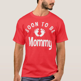 T-shirt Bientôt Devenir Maman Nouvelle Maman Grossesse Rev