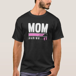 T-shirt Bientôt Être Maman Bébé Genre Révéler Fille Rose M
