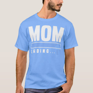 T-shirt Bientôt Être Maman Bébé Genre Révéler Garçon Bleu 