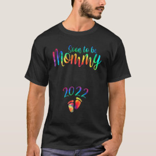 T-shirt Bientôt Être Maman Est 2022 Grossesse Faire-part