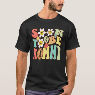 T-shirt Bientôt Être Maman Mère Super