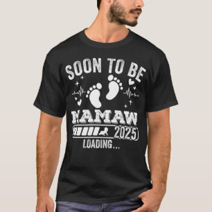T-shirt Bientôt être Mamaw 2025 Charger les hommes