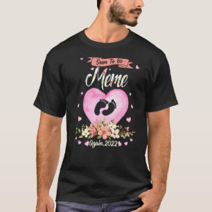 T-shirt Bientôt Être Mème À Nouveau 2022 Fleur Mothers Day