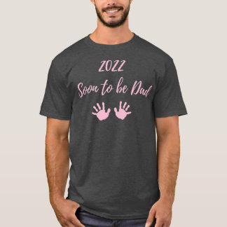 T-shirt Bientôt être papa 2022 Faire-part de grossesse pou