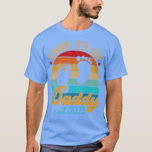 T-shirt Bientôt Être Papa 2023 Genre Révéler La Première F