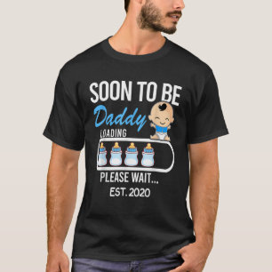 T-shirt Bientôt être papa EST 2020 2019 It A Boy Mens Firs