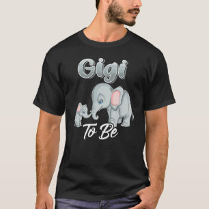 T-shirt Bientôt Gigi Sera Éléphant Pour Le Sexe Baby showe