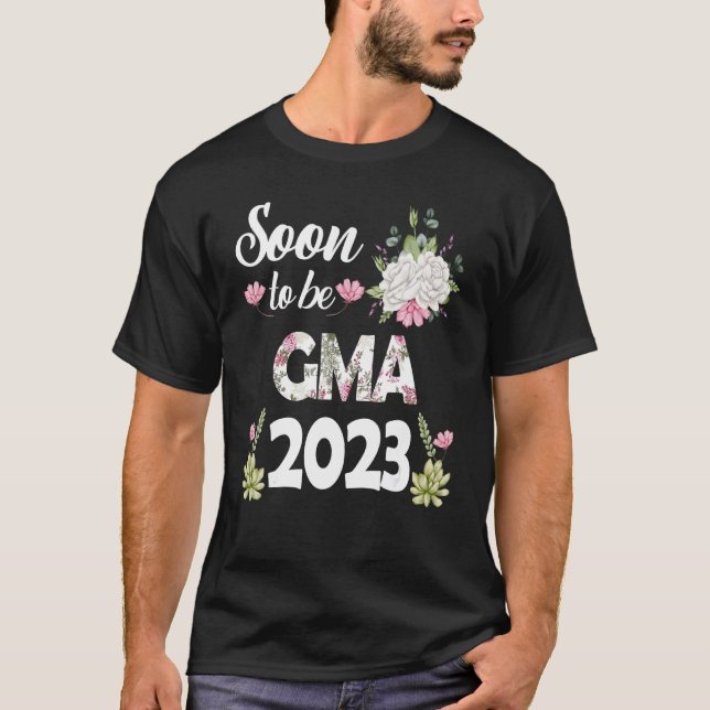 T-shirt Bientôt Gma Est 2023 Grossesse Faire-part 2 (Devant)
