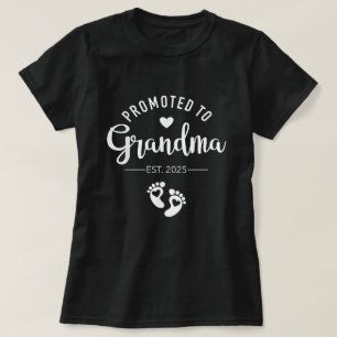 T-shirt Bientôt Grand-Mère 2025 Futur Grand-Mère
