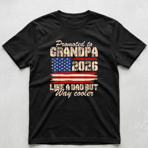 T-shirt Bientôt Grand-Père Estimé 2026 Futur Grand-Papa US