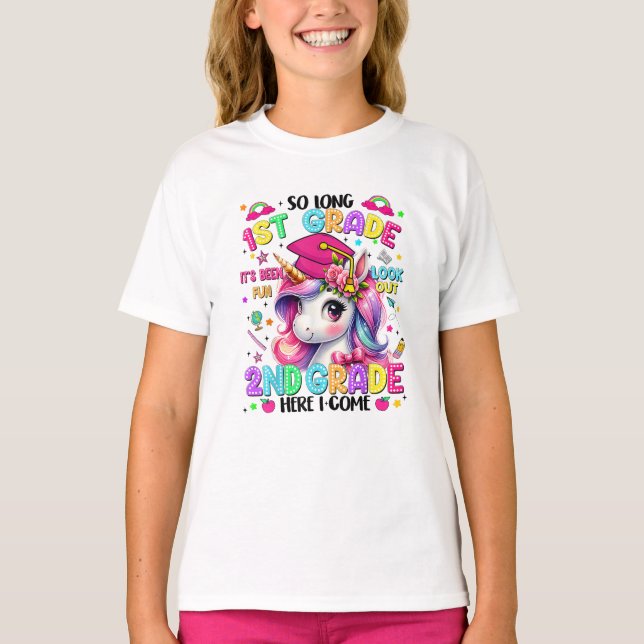T-shirt Bientôt la 1re année 2e année j'arrive (Devant)