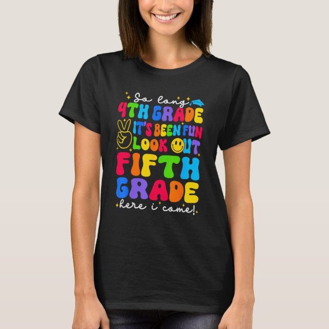 T-shirt Bientôt la 4e, attention 5e, j'arrive S (Devant)