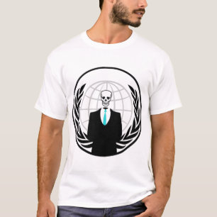 T-shirt Bientôt logo avec la tête de crâne