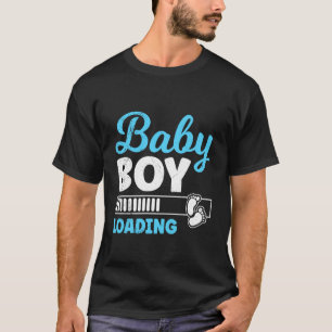 T-shirt Bientôt maman BÉBÉ GARÇON CHARGEMENT Future maman