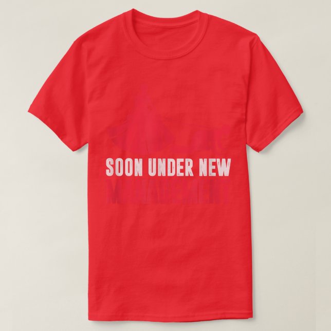 T-shirt Bientôt sous nouvelle direction (Design devant)