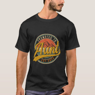 T-shirt Bientôt Tante 2024 Première Fois Nouvelle Maman