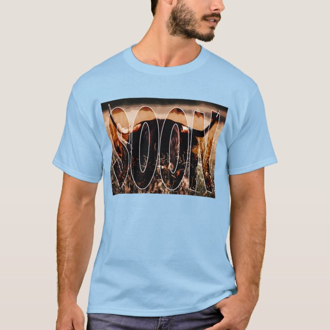 T-shirt "Bientôt" - Vache des Highlands (Devant)