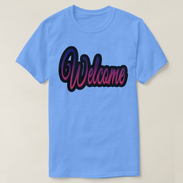 T-shirt Bienvenue (Design devant)