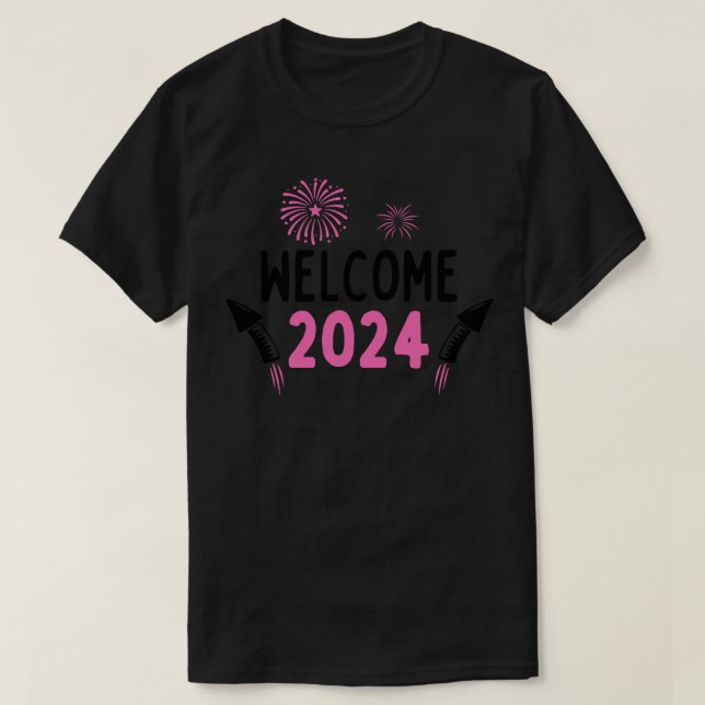 T-shirt Bienvenue 2024 2 (Design devant)