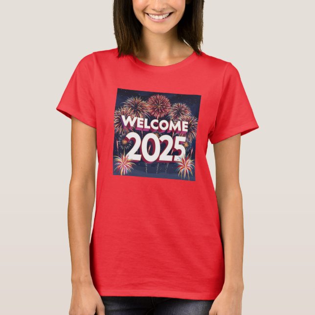 T-shirt Bienvenue 2025 (Devant)
