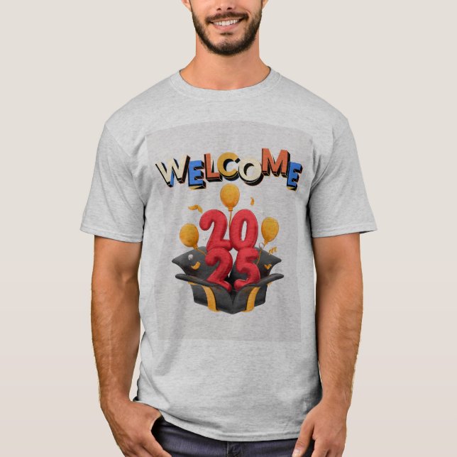 T-shirt Bienvenue 2025 (Devant)