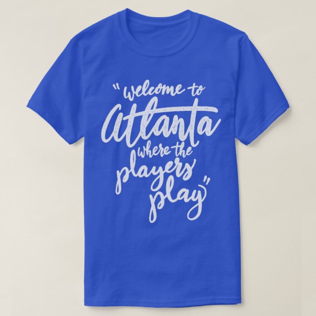 T-shirt Bienvenue À Atlanta (Design devant)