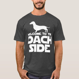 T-shirt Bienvenue À Dach Side Dachshund Amateurs Drôle Wi