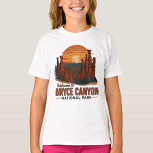 T-shirt Bienvenue à Embrodery Bryce Canyon National USA