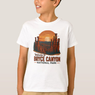 T-shirt Bienvenue à Embrodery Bryce Canyon National USA