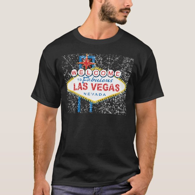 T-shirt Bienvenue à Fabulous Las Vegas (Devant)