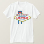 T-shirt Bienvenue à Fabulous Las Vegas<br><div class="desc">Conception rétro Las Vegas</div>