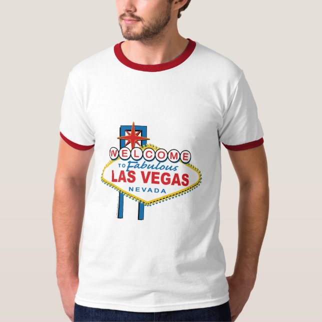 T-shirt Bienvenue à Fabulous Las Vegas (Devant)