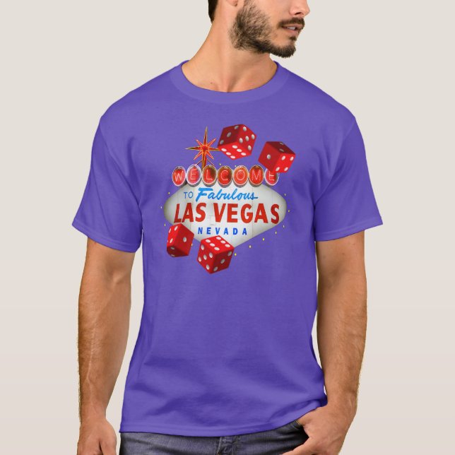 T-shirt Bienvenue à Fabulous Las Vegas Nevada Tee (Devant)