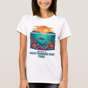 T-shirt Bienvenue à Great Barrier Reef National Australian
