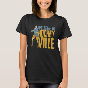 T-shirt Bienvenue À Hockey Ville Team Match Field Hockey P