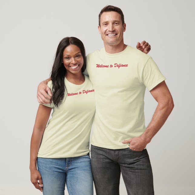 T-shirt Bienvenue à la défiance (Unisexe)