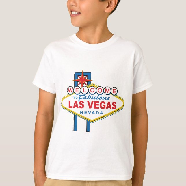 T-shirt Bienvenue à Las Vegas (Devant)
