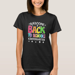 T-shirt Bienvenue À L'École Maternelle Enseignants Étudiés
