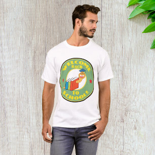 T-shirt Bienvenue à l'école, petit lecteur